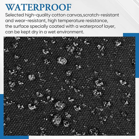 Canvas Repair Patch 5.5 x 8 Inches 6Pcs Self-Adhesive Waterproof Canvas Patch - Image 2