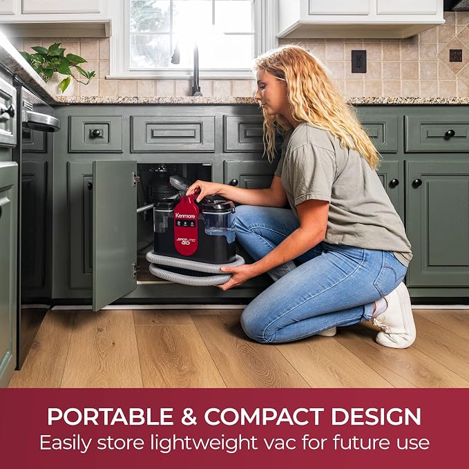 Kenmore KW1050 SpotLite™ Go Portable Heated Carpet & Upholstery Spot Cleaner - Image 6