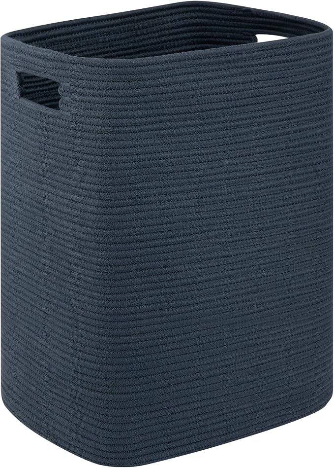 OIAHOMY Laundry Hamper, Laundry Basket,Rectangle Cotton Large Blanket Storage - Image 8