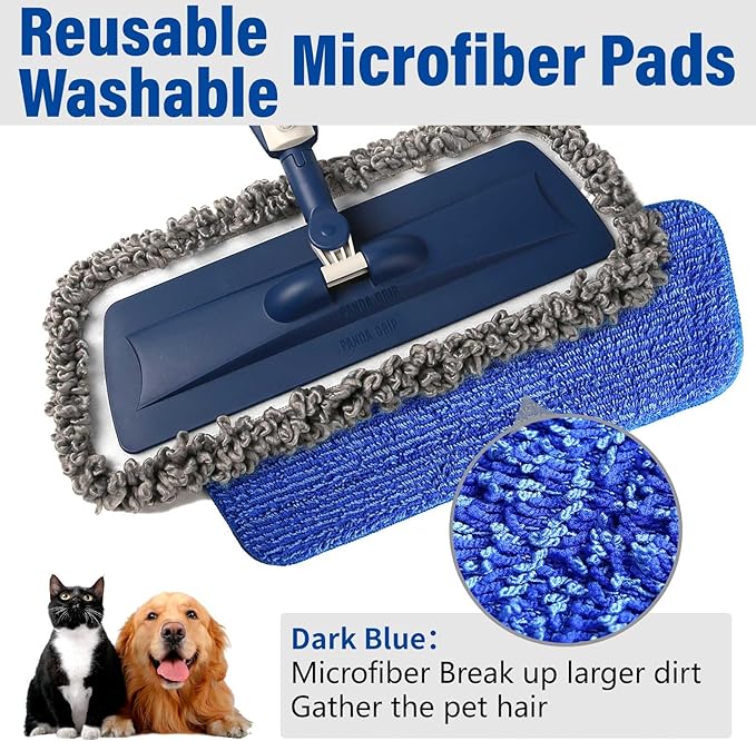 Mops for Floor Cleaning Wet Spray Mop - Image 9