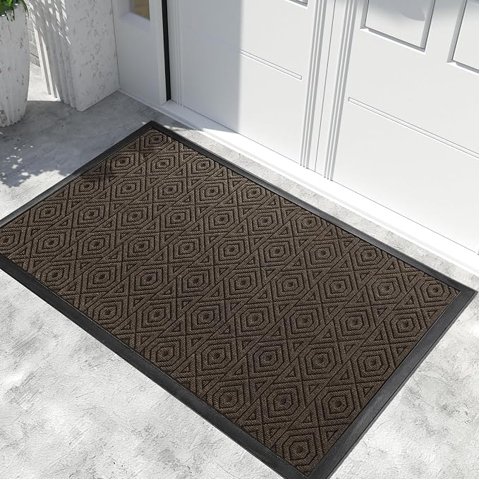 Yimobra Door Mat, Outdoor Indoor Entrance Welcome Mat, Heavy Entry Front Door - Image 8