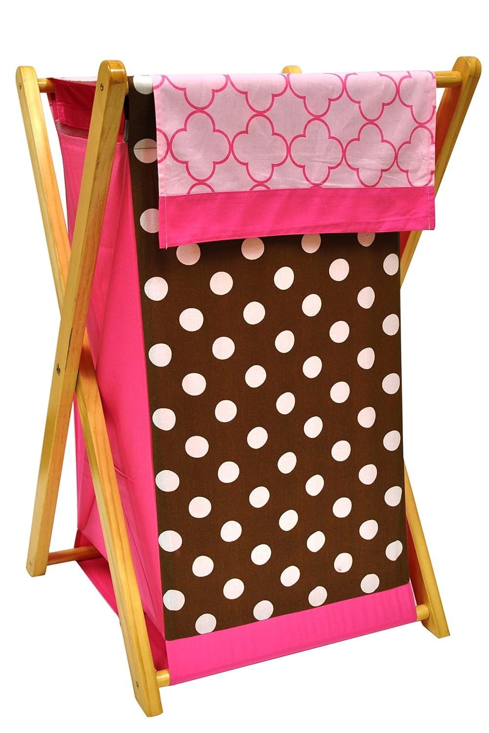 Bacati Butterflies/Lady Bug Pink/chocolate Hamper