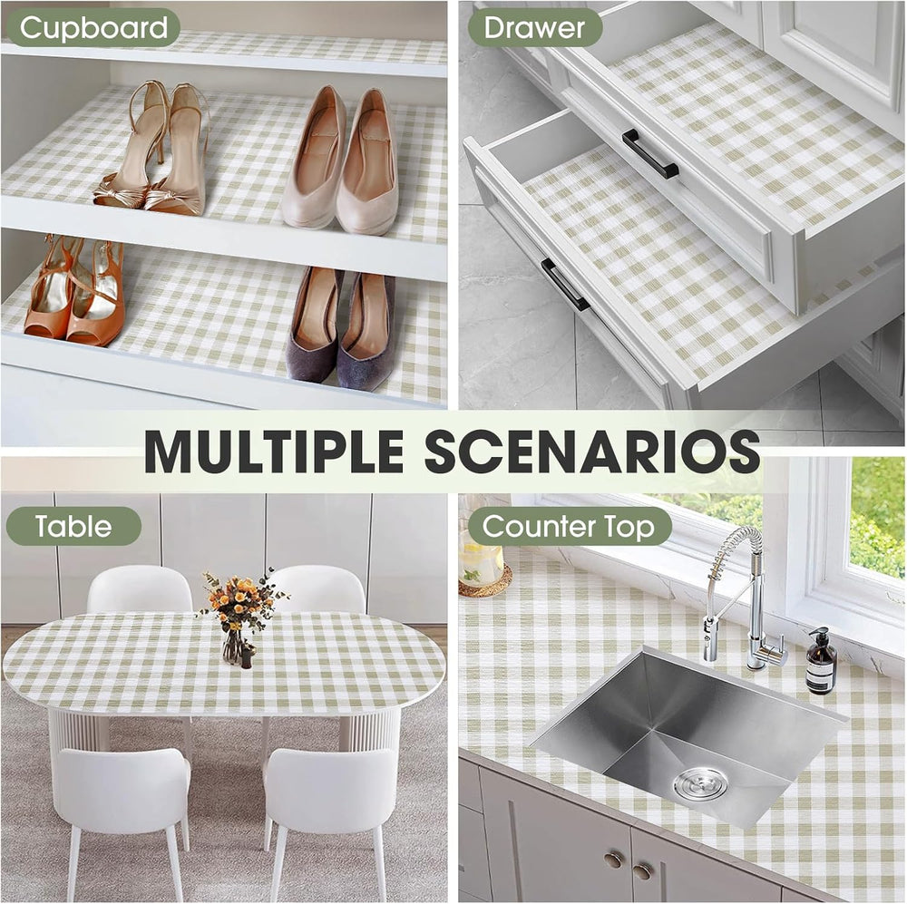 Drawer and Shelf Liner for Kitchen Cabinets, 24IN X 30FT