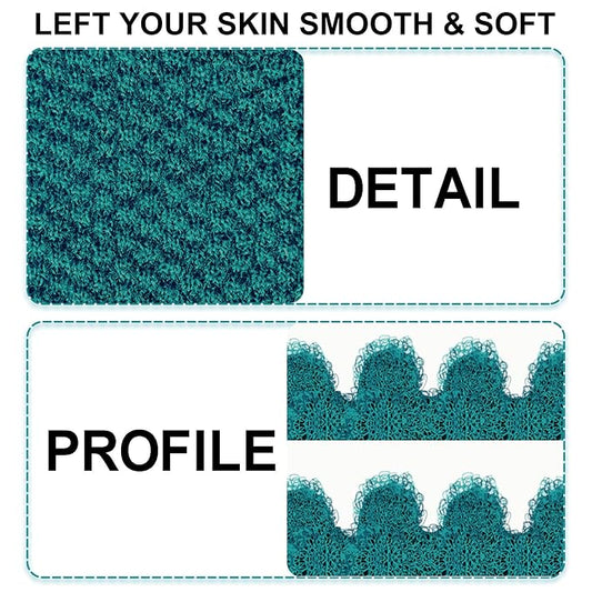 Evridwear Exfoliating Dual Texture Bath Gloves - Image 2