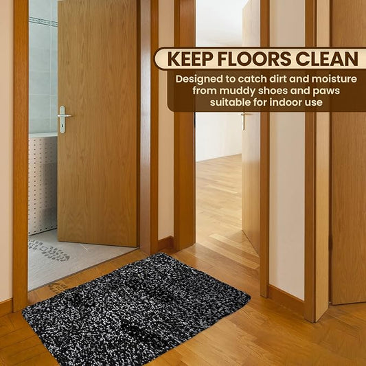 Premium Microfiber Indoor Door Mat – 24"x36" Washable Entry Mat, Waterproof - Image 2