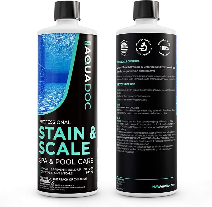 Spa Stain and Scale Control for Hot Tubs, Scale Metal & Stain Control for Hot - Image 8