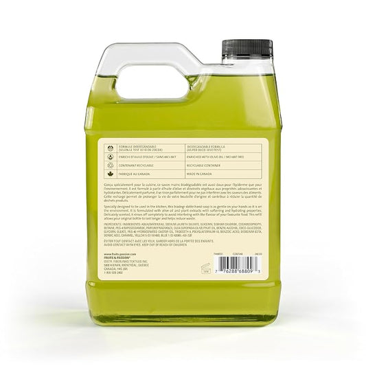 Cucina Fruits & Passion Hand Soap Refill – 1 Liter Coriander and Olive Tree – - Image 2