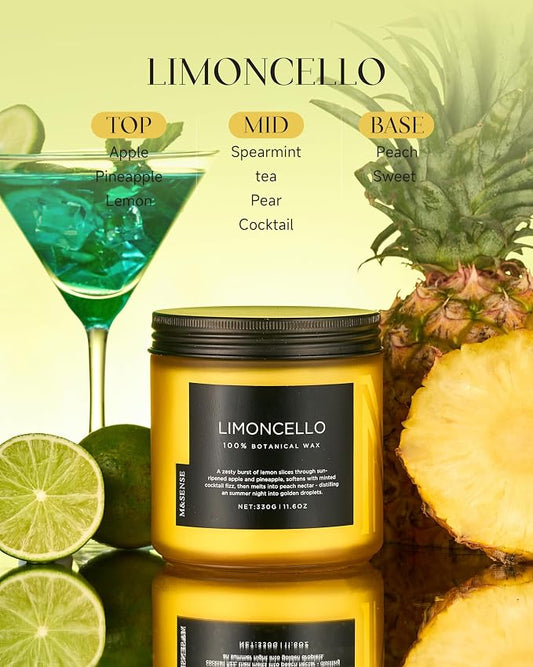 M&SENSE Limocello Scented Candle - Image 2