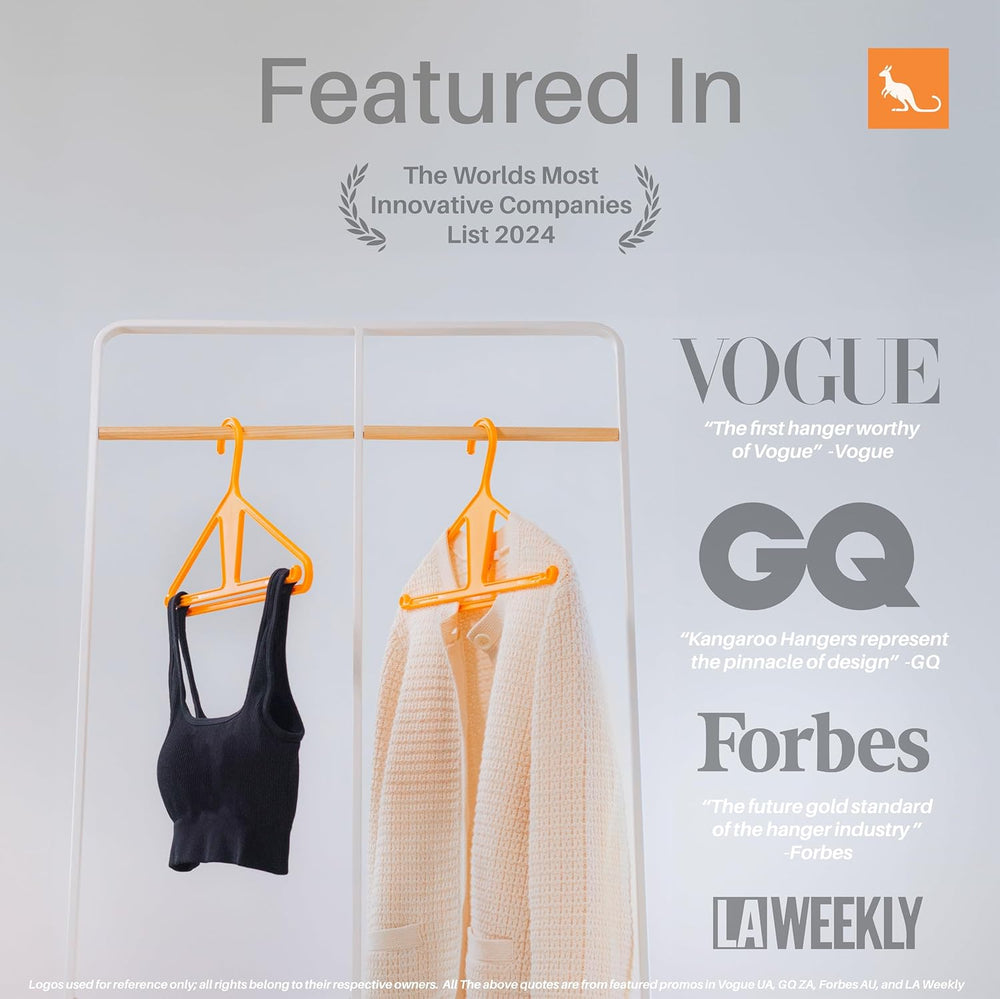 Kangaroo™ Space Saving Suit Hangers for Men, Outfit Organizer for Multiple Sh...