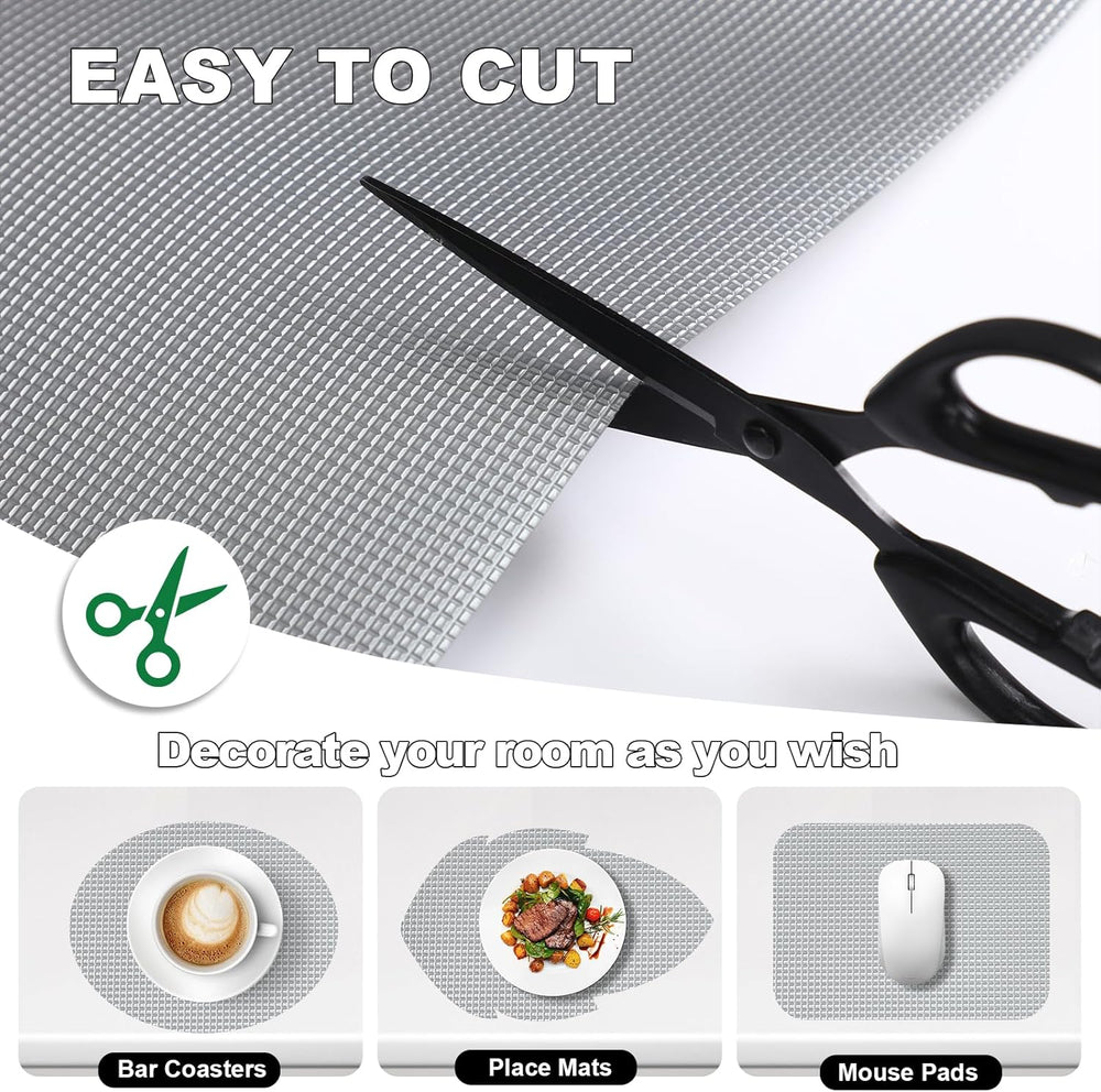 EVA Shelf Liner for Kitchen Cabinet 17 in X 20 Ft Refrigerator Liners