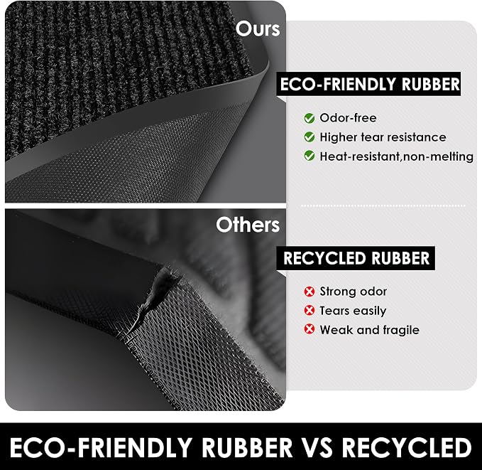 4′ x 29′ Front Door Mat Indoor Outdoor Entrance, Commercial Floor Mat Heavy - Image 9