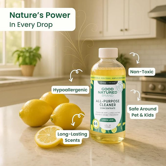 Good Natured Brand All-Purpose Cleaner Concentrate + 16 oz Bottle | - Image 2