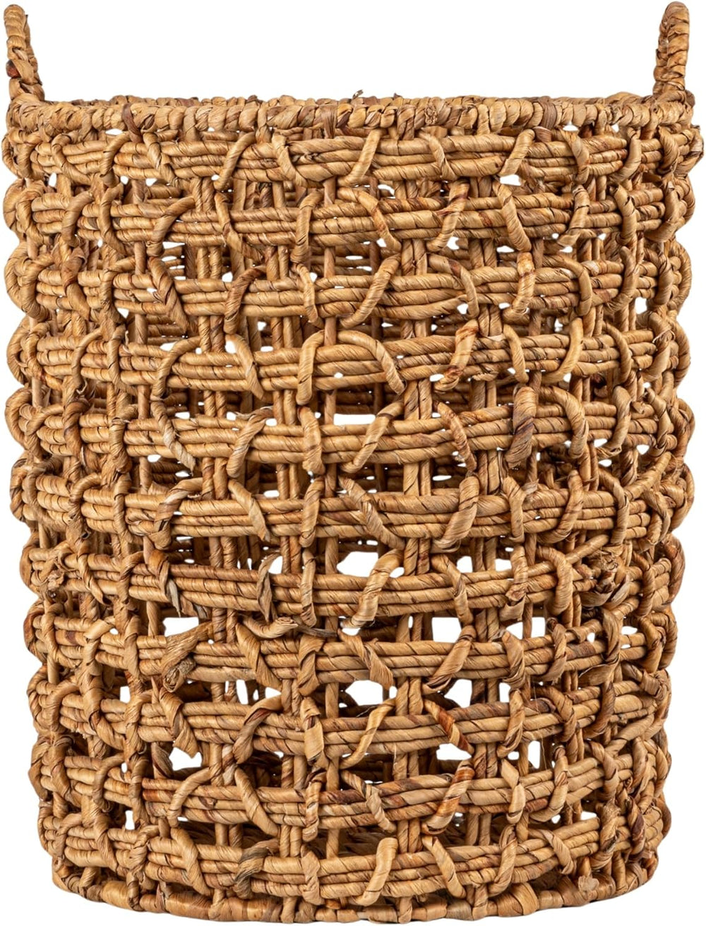 Creative Co-Op Round Water Hyacinth Baskets, Set of 2