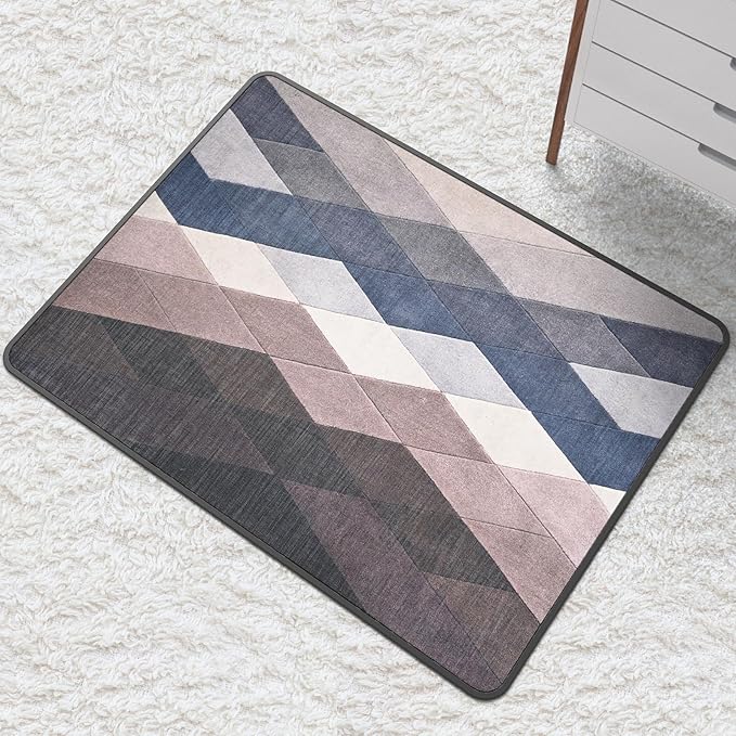 Heavy Duty Office Chair Mat for Carpet and Hardwood Floor Bohemian Desk Chair - Image 5