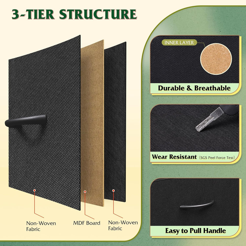 WLIVE Fabric Dresser for Bedroom, Tall Dresser with 8 Drawers, Storage Tower ...