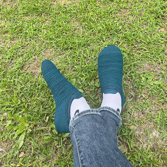 Adult Indoor House Slippers Socks Lightweight Non Slip Grip House Home Shoes - Image 6