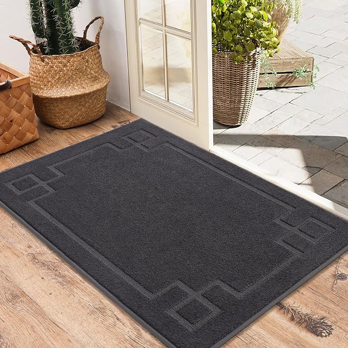 BEQHAUSE Door Mat 20" x 32", Non-Slip Door Mats Indoor Entryway Rugs Washable - Image 9