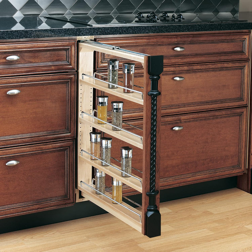 Rev-A-Shelf Kitchen Cabinet Pullout Base Filler, 3" W x 30" H