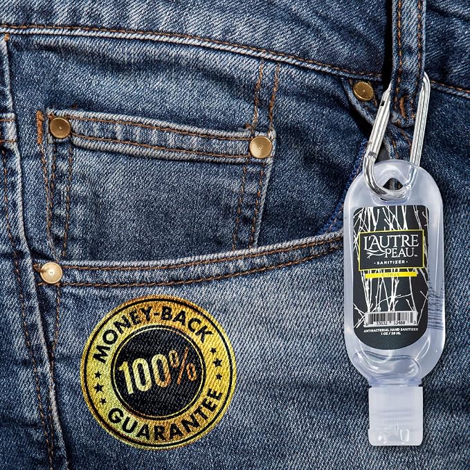 Travel Hand Sanitizer Gel with Aloe Vera & Vitamin E Made by L’AUTRE PEAU - Image 5