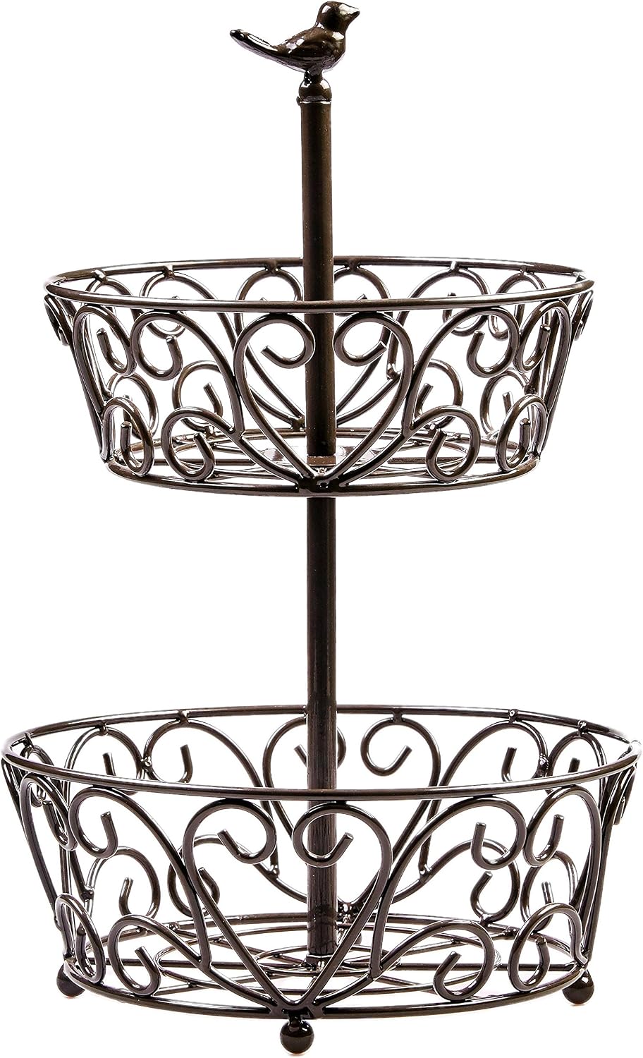 2-Tiered Basket, Fruit Stand