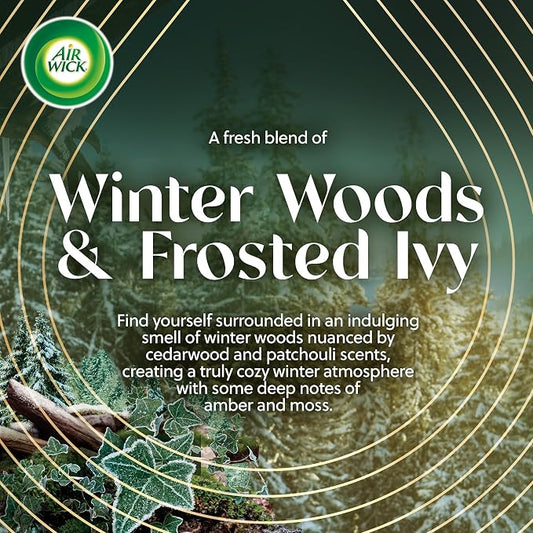 Air Wick Plug In Advanced Scented Oil, Winter Woods + Frosted Ivy, Air - Image 2
