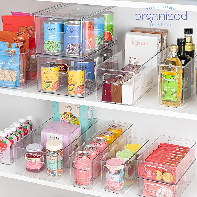 Plastic Food Storage Clear Container Bin - Image 7