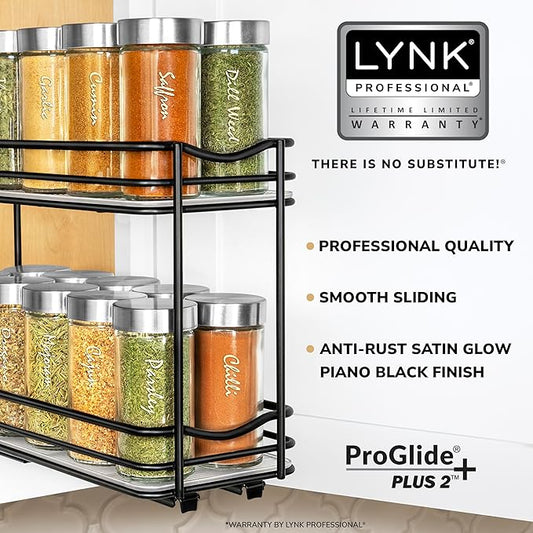 LYNK PROFESSIONAL® Pull Out Spice Rack Organizer - Image 2