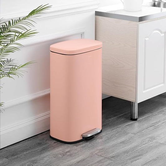 happimess HPM1011F Curtis 8-Gallon Step-Open Trash Can, Fingerprint Resistant - Image 2