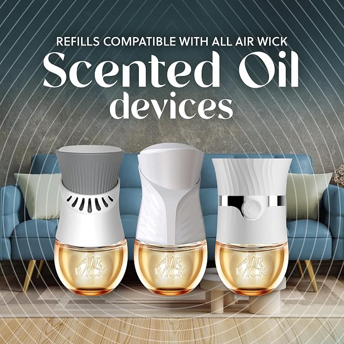 Air Wick Plug In Advanced Scented Oil, Glistening Snow + Frosted Mint, Air - Image 6