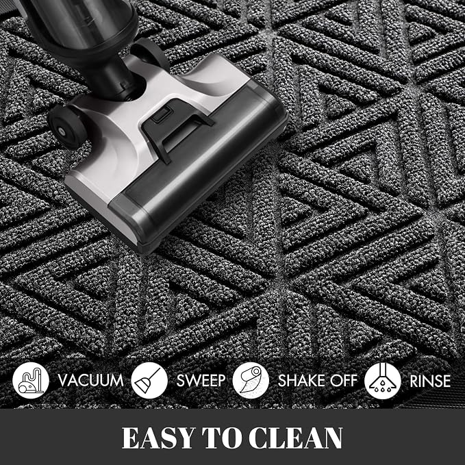 Yimobra Large Door Mat 47x24, All-Weather Waterproof Non-Slip Welcome Matt - Image 9