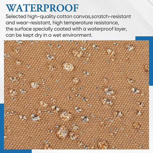 Canvas Patch 5.5 x 8 Inches 6Pcs Self-Adhesive Waterproof Canvas Patch Kit - Image 2