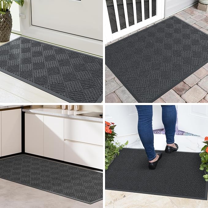 Front Door Mat, Non-Slip Backing Welcome Mats - Image 9