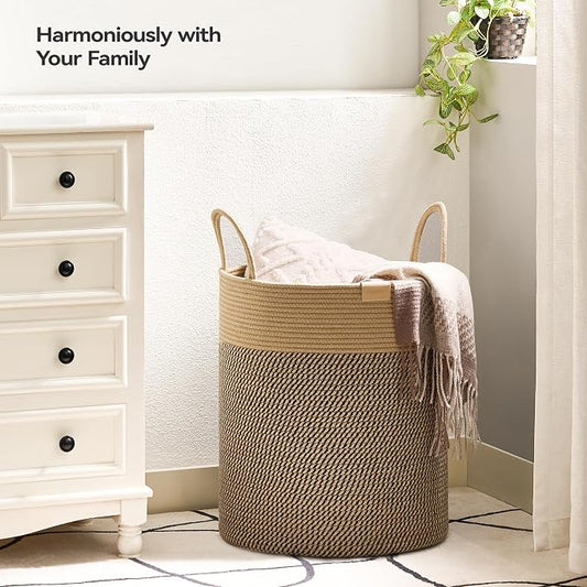 Laundry Hamper 62L, Large Laundry Basket - Image 2