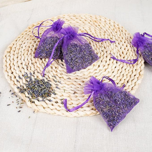 36 Pack Lavender sachets 100% Natural Dried Lavender Buds, French Lavender - Image 2