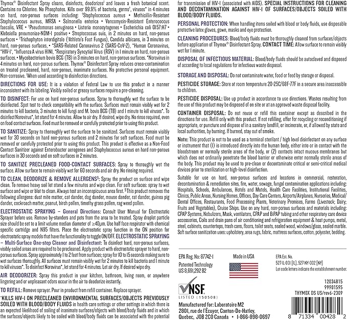 1 Gallon Botanical Disinfectant - Image 6