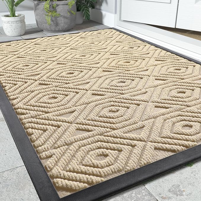 Yimobra Door Mat, Outdoor Indoor Entrance Welcome Mat, Heavy Entry Front Door - Image 8