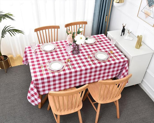 Classic Gingham Buffalo Tablecloth Fabric - Image 2