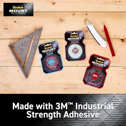 Scotch Extreme Mounting Strips, Double-Sided Heavy Duty Tape, 8 Strips - Image 7
