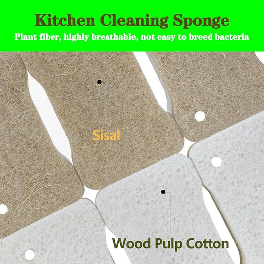 Organic Compostable Biodegradable Cellulose Sponges - Image 2