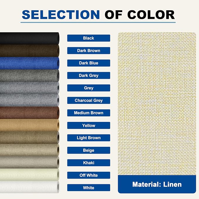 KING MOUNTAIN Linen Repair Patches, Self-Adhesive Fabric Patches, 4 X 63 inch - Image 7