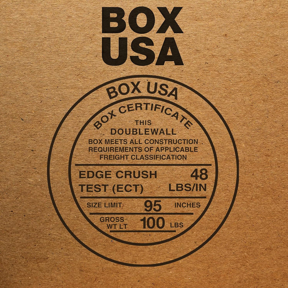 BOX USA Shipping Boxes Medium 16"L x 12"W x 12"H 15-Pack, Card...