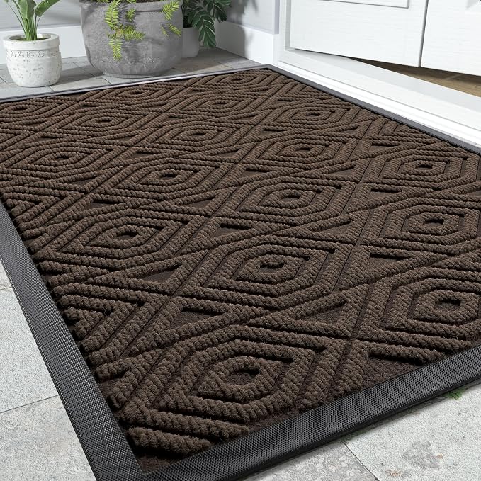 Yimobra Door Mat, Outdoor Indoor Entrance Welcome Mat, Heavy Entry Front Door - Image 9