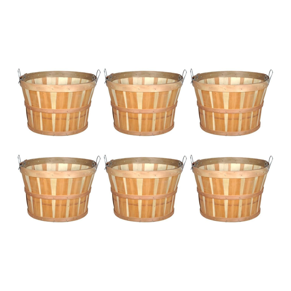 14 x 9.5 Half Bushel Basket Case of 6