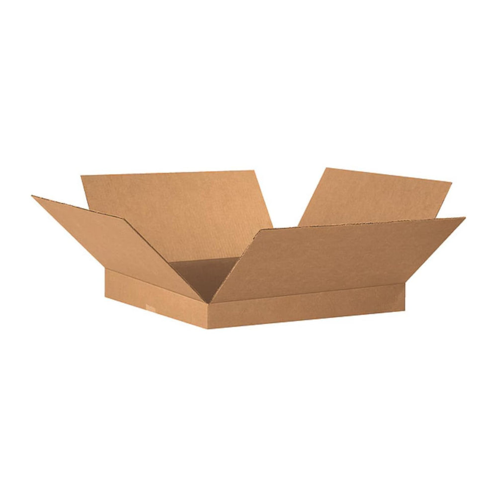 (20 Pack) 20"L x 20"W x 2"H Flat Corrugated Cardboard Shipping...