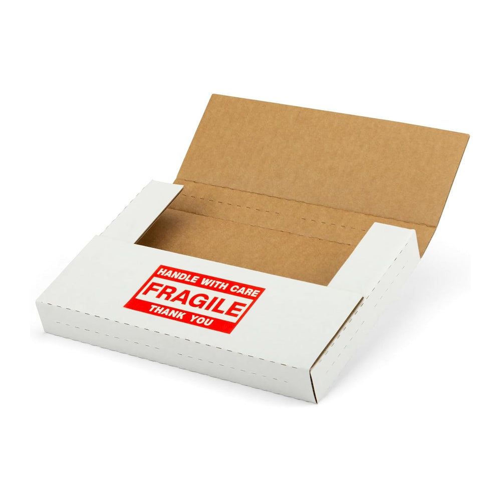 9x6x1 Inch Shipping Boxes for DVDs, CDs, Books Mailing, 50 Pack