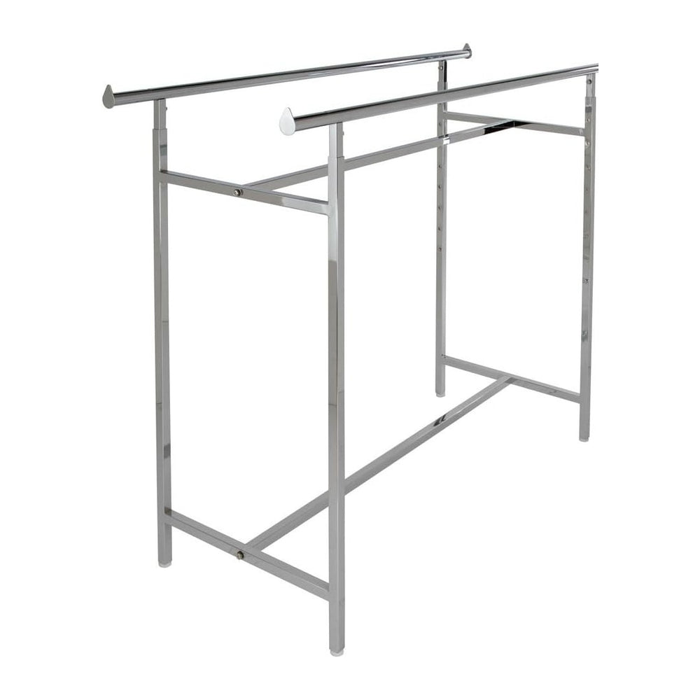 Adjustable Double Bar Clothing Rack