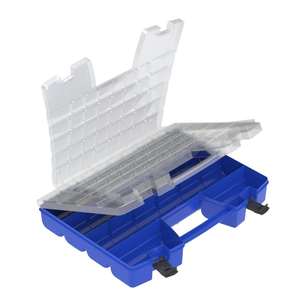 Akro-Mils 06118 Multi Compartment Hardware and Crafts Portable Organizer Stor...