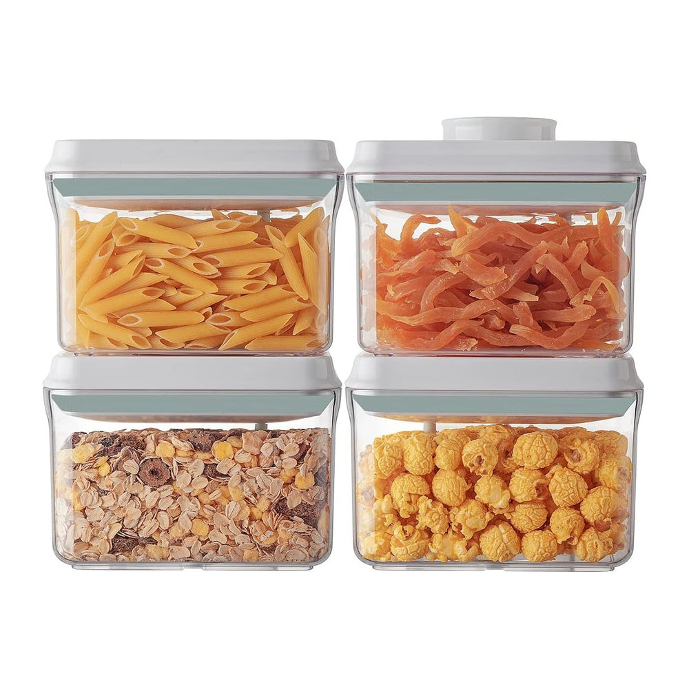 Ankou Airtight Container Set Stackable One Press Openning Food Containers
