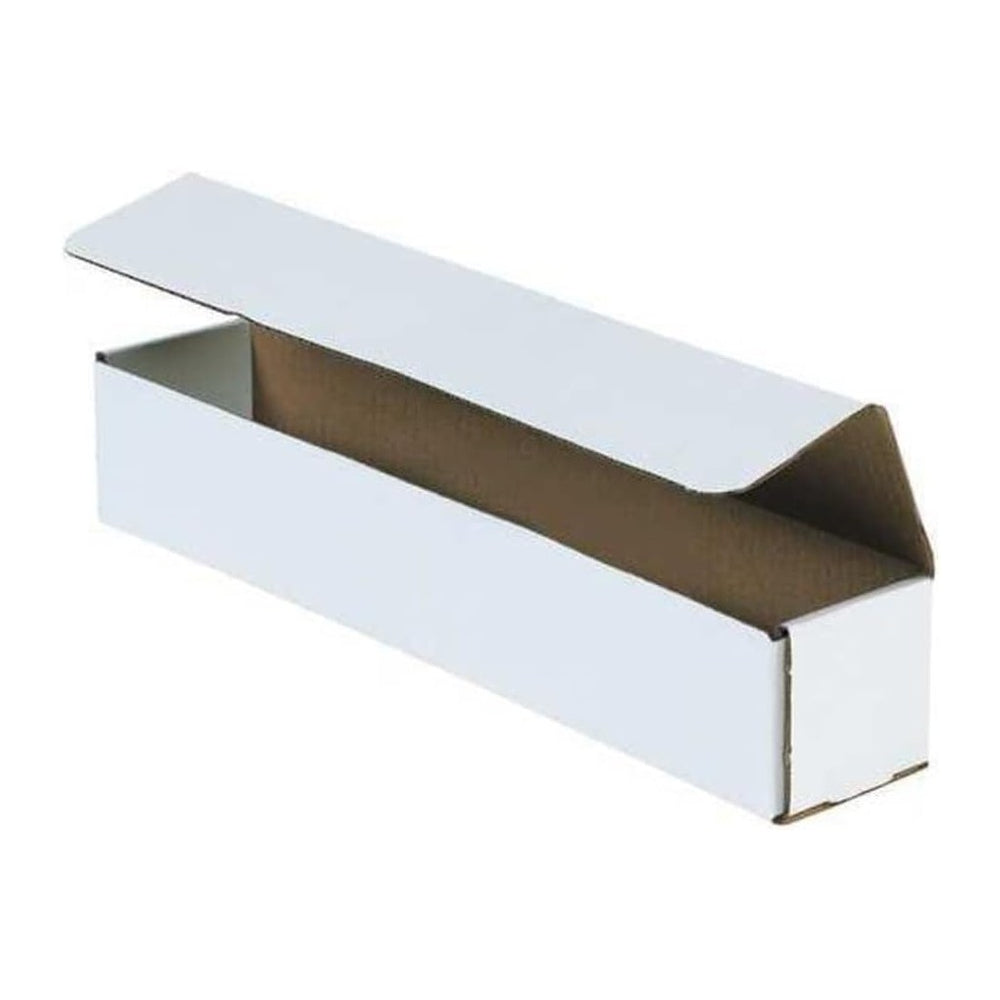 Box USA BM1844 Corrugated Mailers, 18" x 4" x 4" White (Pack o...