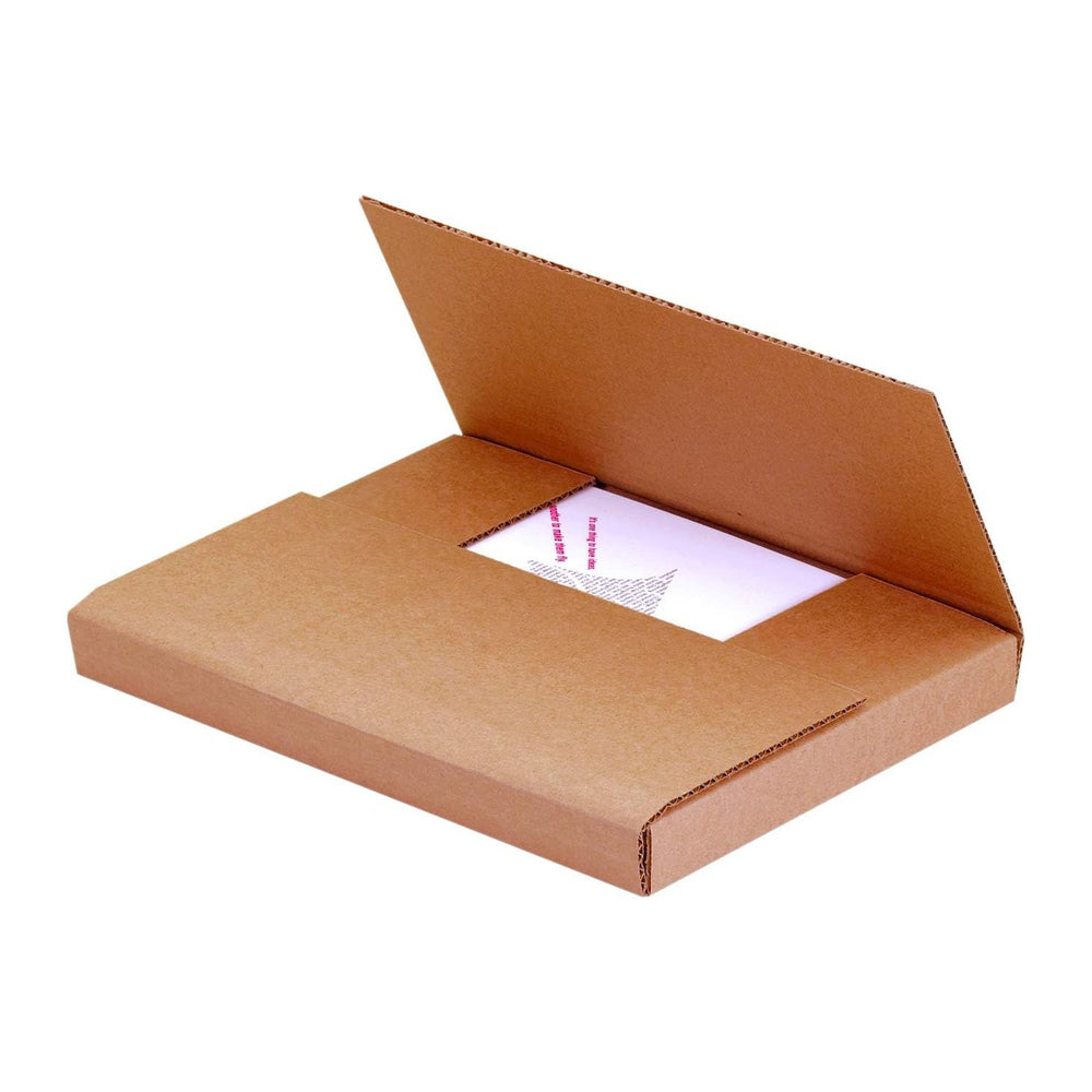 Boxes Fast BFM2BKK Corrugated Cardboard Easy-Fold Mailers, 12 1/8 x 9 1/8 x 2...